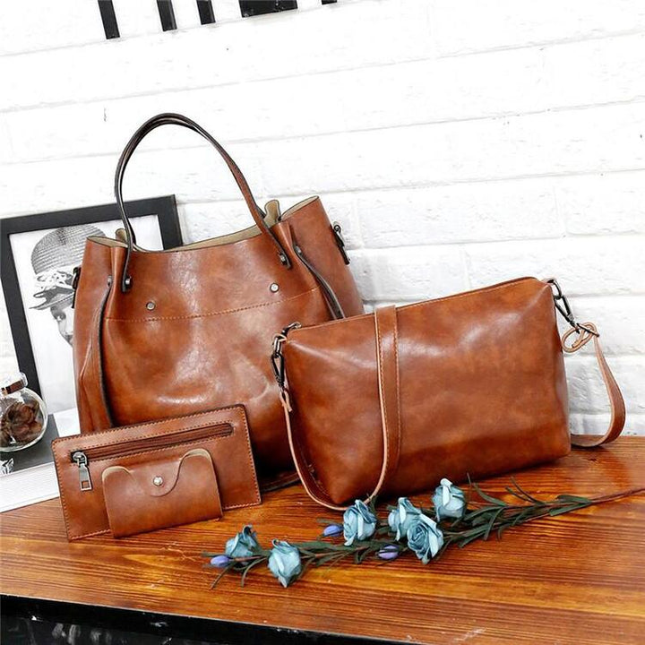 Alicia – Elegant 4-Piece Handbag Set