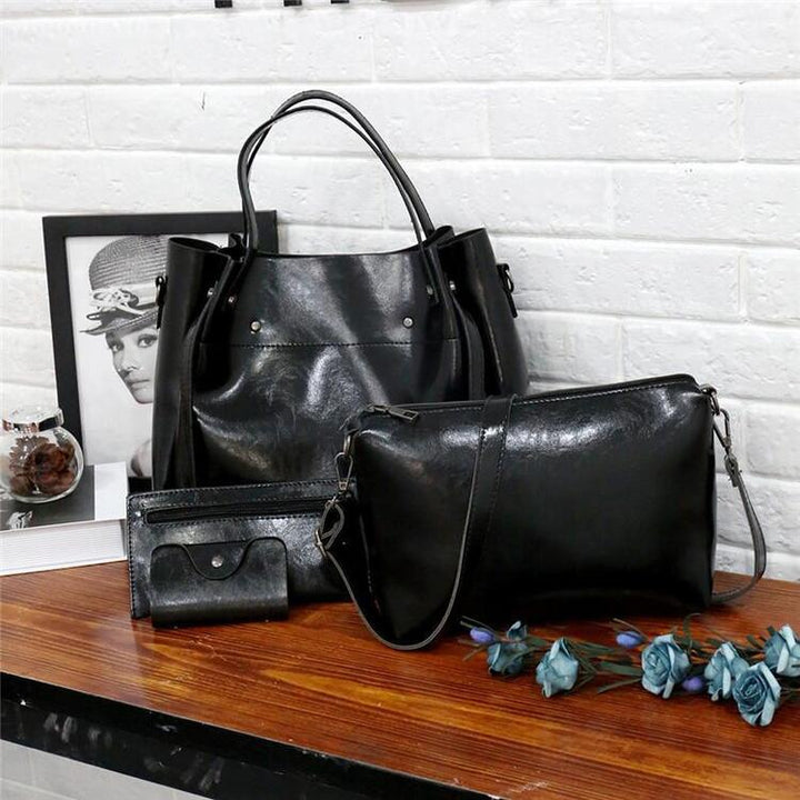 Alicia – Elegant 4-Piece Handbag Set