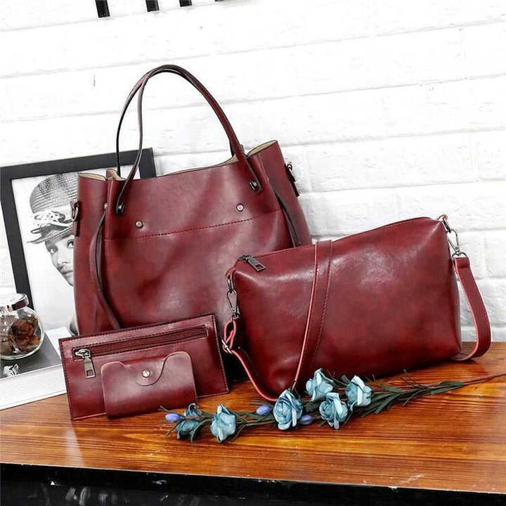 Alicia – Elegant 4-Piece Handbag Set
