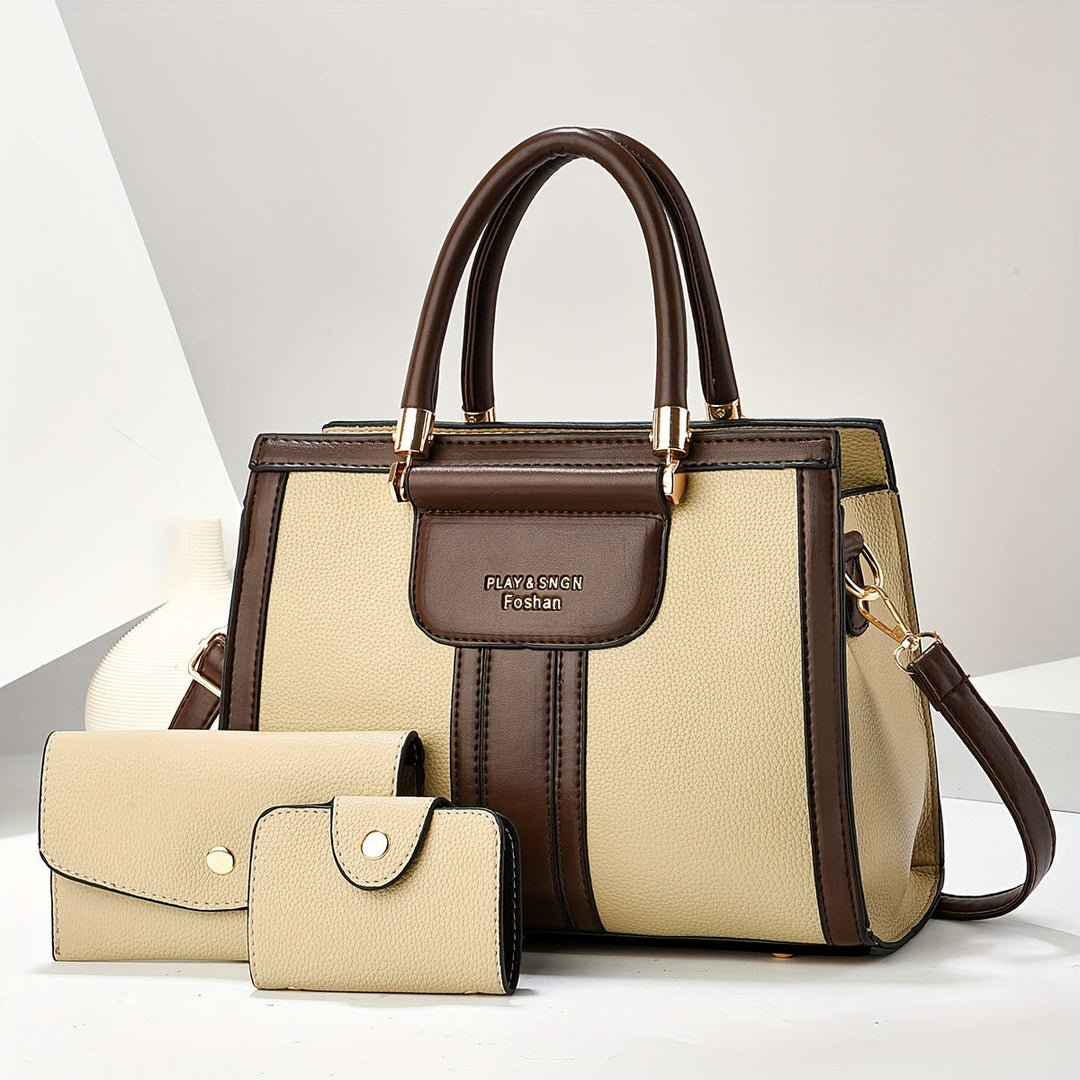 Norma – Elegant 3-Piece Handbag Set